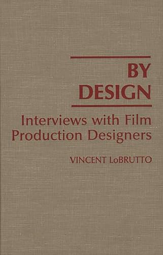 9780275940300: By Design: Interviews With Film Production Designers