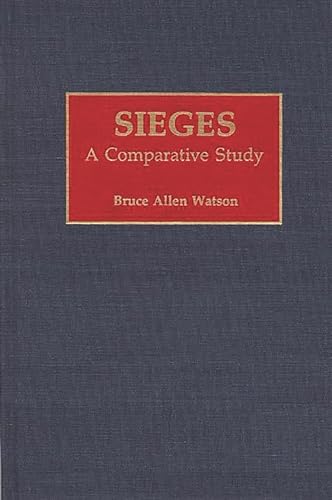 Imagen de archivo de Sieges: A Comparative Study a la venta por BookHolders