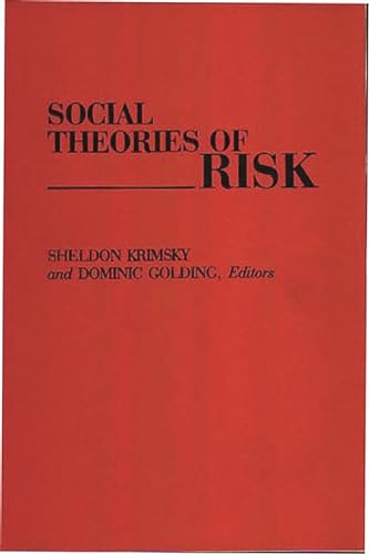 Beispielbild fr Social Theories of Risk zum Verkauf von WorldofBooks