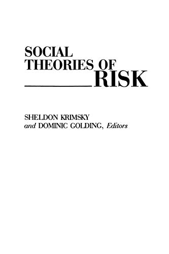 Imagen de archivo de Social Theories of Risk a la venta por WorldofBooks