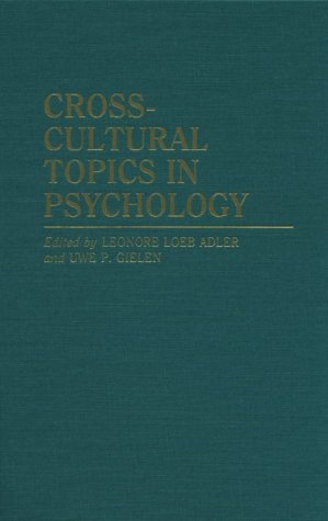 Beispielbild fr Cross-Cultural Topics in Psychology zum Verkauf von Buchpark