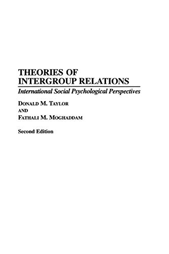 9780275946357: Theories of Intergroup Relations: International Social Psychological Perspectives