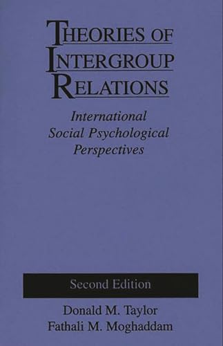 9780275946357: Theories of Intergroup Relations: International Social Psychological Perspectives