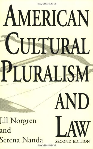 9780275948580: American Cultural Pluralism and Law