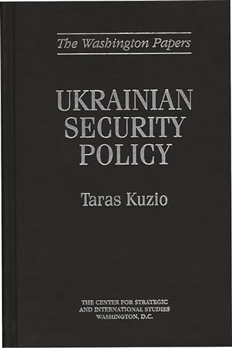 Stock image for UKRAINIAN SECURITY POLICY for sale by Larry W Price Books