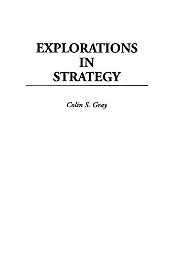 Stock image for Explorations in Strategy for sale by Wonder Book