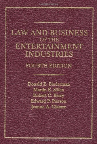 Stock image for Law and Business of the Entertainment Industries, 4th Edition for sale by HPB-Red