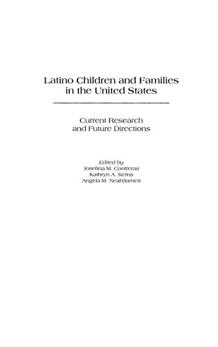 Imagen de archivo de Latino Children and Families in the United States: Current Research and Future Directions (Praeger Applied Psychology) a la venta por Bulrushed Books
