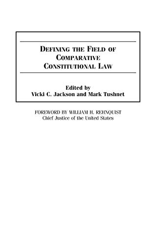 Imagen de archivo de Defining the Field of Comparative Constitutional Law: a la venta por suffolkbooks