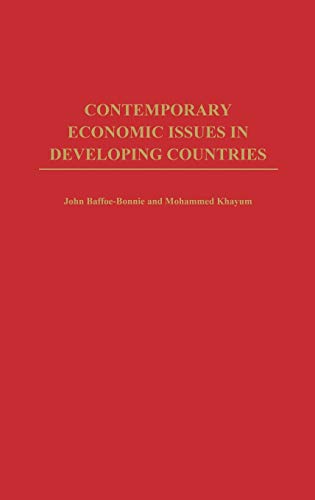 9780275974541: Contemporary Economic Issues in Developing Countries: