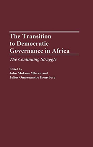 Stock image for The Transition to Democratic Governance in Africa for sale by Zed Books