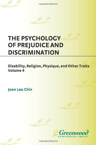 Imagen de archivo de The Psychology Of Prejudice And Discrimination (Race and Ethnicity in Psychology), Vol. 4 a la venta por POQUETTE'S BOOKS