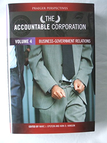 Beispielbild fr The Accountable Corporation zum Verkauf von Better World Books: West