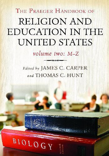 Imagen de archivo de The Praeger Handbook of Religion and Education in the United States a la venta por Better World Books