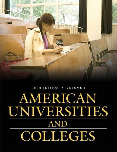 9780275994389: American Universities and Colleges