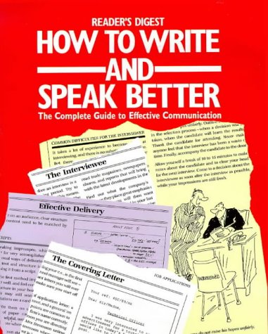 Stock image for How to Write and Speak Better: A Practical Guide to Using the English Dictionary More Effectively for sale by Zoom Books Company