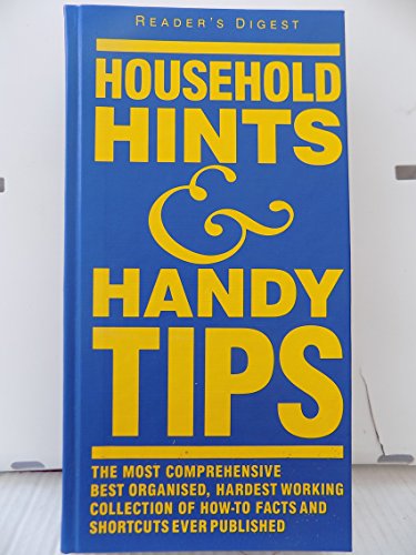 Beispielbild fr Household Hints & Handy Tips (Reader's Digest) zum Verkauf von WorldofBooks