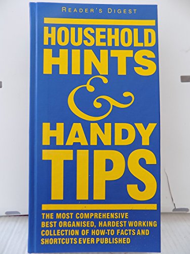 9780276420320: "Reader's Digest" Household Hints, Handy Tips