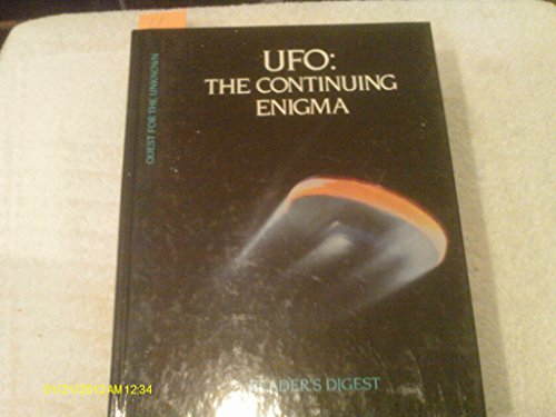 Stock image for UFO: The Continuing Enigma (Quest for the Unknown) for sale by WorldofBooks