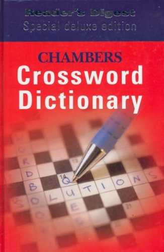 Beispielbild fr Chambers Crossword Dictionary zum Verkauf von Monster Bookshop