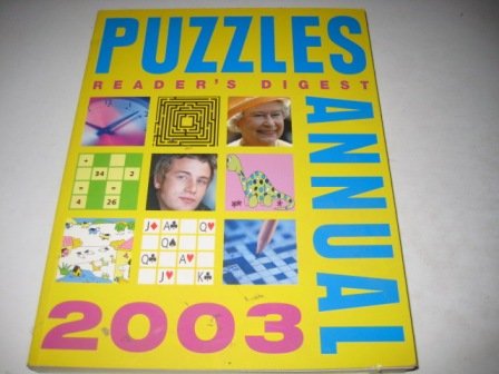 Beispielbild fr Puzzles Annual 2003 (Readers Digest) zum Verkauf von WorldofBooks