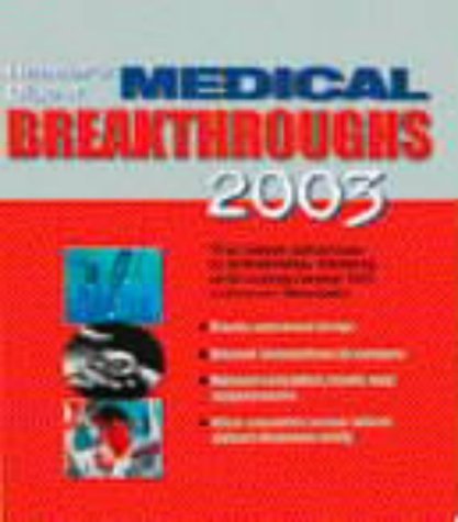 9780276427282: "Reader's Digest" Medical Breakthroughs: 2003