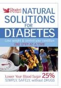 Imagen de archivo de Natural Solutions for Diabetes a la venta por Better World Books Ltd