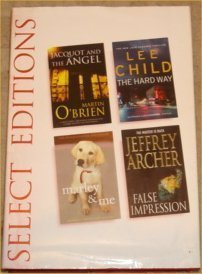 Stock image for READER'S DIGEST SELECT EDITION; JACQUOT AND THE ANGEL, THE HARD WAY, MARLEY AND ME, FALSE IMPRESSION' for sale by ThriftBooks-Dallas