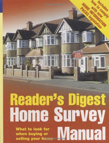 9780276442285: Home Survey Manual: What to Look for When Buying or Selling Your Home (Readers Digest)
