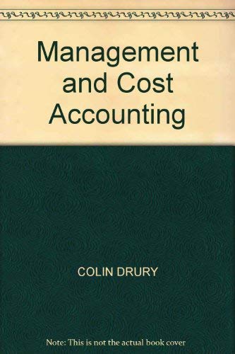 Beispielbild fr Management and Cost Accounting zum Verkauf von AwesomeBooks