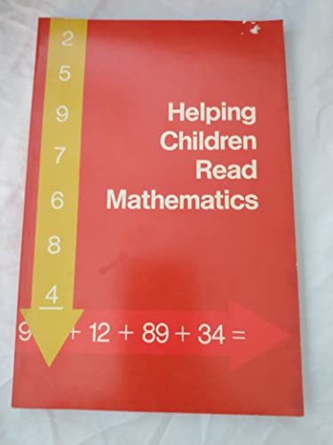 Helping children read mathematics (9780278441811) by Kane, Robert B