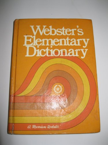 9780278459922: Webster's elementary dictionary