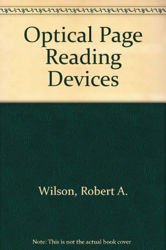 Optical Page Reading Devices (9780278915077) by Wilson, Robert A.