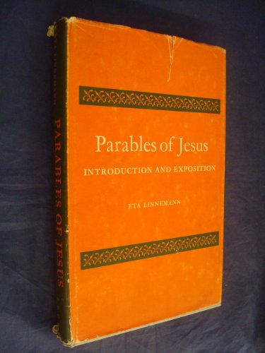 Beispielbild fr Parables of Jesus: Introduction and Exposition zum Verkauf von ThriftBooks-Dallas