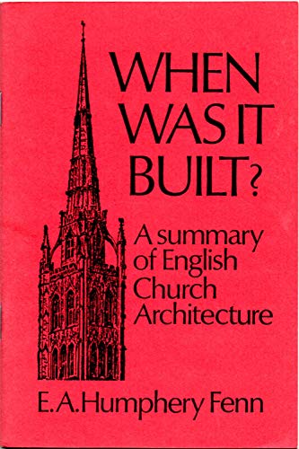 Stock image for When Was it Built? for sale by Book Booth