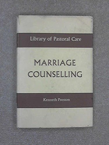 Stock image for Marriage Counselling (Library of Pastoral Care) for sale by Simply Read Books