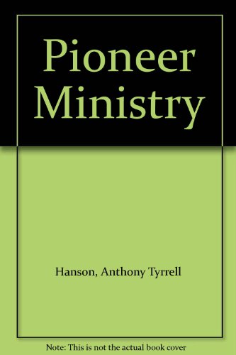 Beispielbild fr Pioneer Ministry zum Verkauf von BookMarx Bookstore