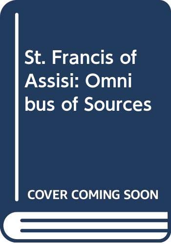 9780281037469: St. Francis of Assisi: Omnibus of Sources