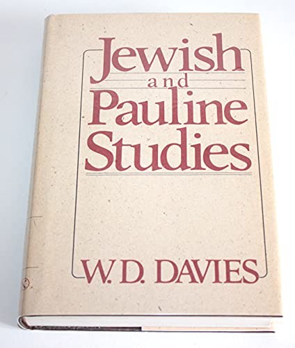 Beispielbild fr Jewish and Pauline Studies zum Verkauf von Aynam Book Disposals (ABD)