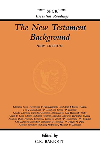 Beispielbild fr New Testament Background, the - Selected Documents zum Verkauf von WorldofBooks