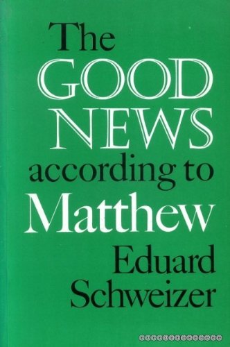 9780281043026: Good News According to Matthew