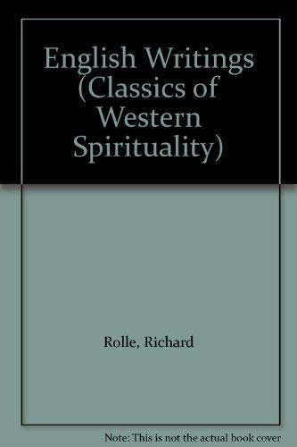 Imagen de archivo de English Writings (Classics of Western Spirituality Series) a la venta por WorldofBooks