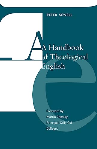 9780281051571: A Handbook of Theological English