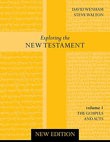 Beispielbild fr Exploring the New Testament: The Gospels and Acts: Volume 1 zum Verkauf von WorldofBooks