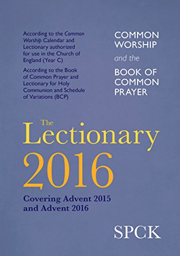 9780281073498: The Lectionary 2016: Common Worship and Book of Common Prayer