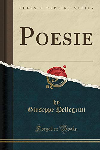 Imagen de archivo de Poesie (Classic Reprint) a la venta por PBShop.store US