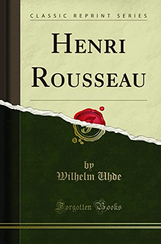 Stock image for Henri Rousseau Classic Reprint for sale by PBShop.store US