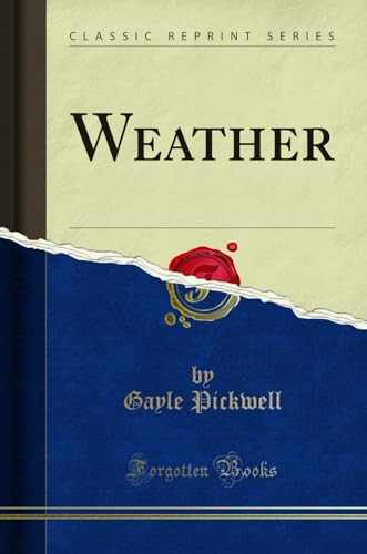 Beispielbild fr Weather Classic Reprint zum Verkauf von PBShop.store US