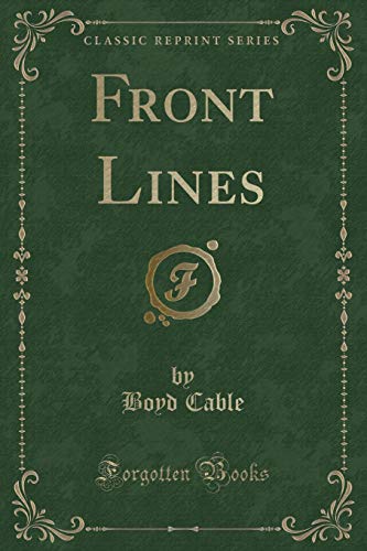 Stock image for Front Lines (Classic Reprint) for sale by Forgotten Books