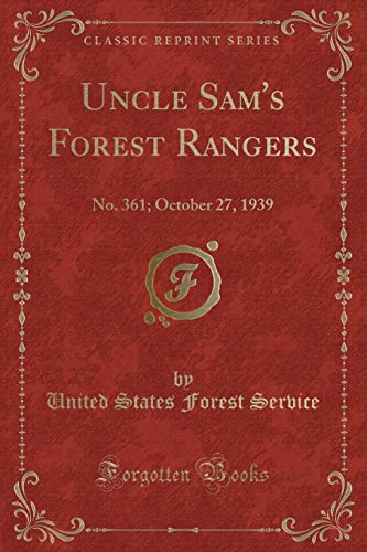 Stock image for Uncle Sam's Forest Rangers for sale by PBShop.store US